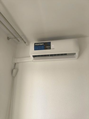 Установка сплит системы 7-9 kBTU (одноэтапный монтаж)