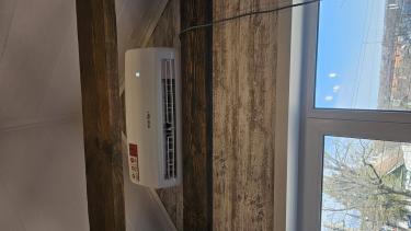 Установка сплит системы 7-9 kBTU (одноэтапный монтаж)