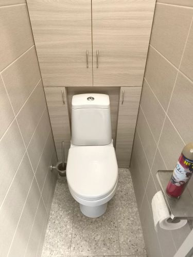 Установка напольного унитаза