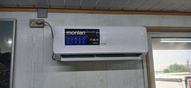 Установка сплит системы 7-9 kBTU (одноэтапный монтаж)