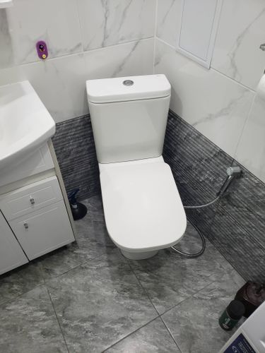 Установка напольного унитаза