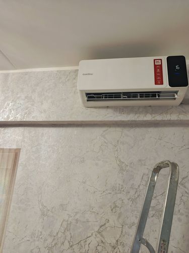 Установка сплит системы 7-9 kBTU (одноэтапный монтаж)