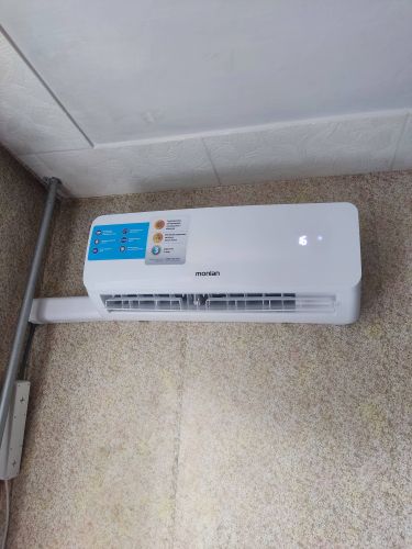 Установка сплит системы 7-9 kBTU (одноэтапный монтаж)