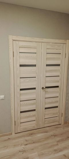 Установка межкомнатной одностворчатой двери (2 и более шт)