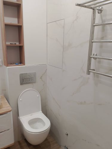 Монтаж электрического полотенцесушителя