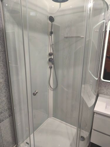 Установка смесителя (на готовые коммуникации)