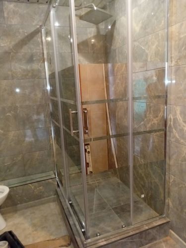 Установка и подключение душевого уголка/ширмы с поддоном