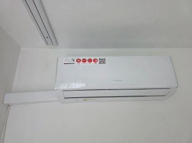 Установка сплит системы 7-9 kBTU (одноэтапный монтаж)