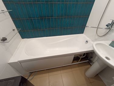 Установка акриловой/стальной ванны