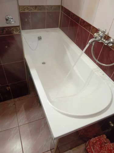 Установка акриловой/стальной ванны