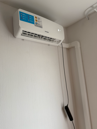 Установка сплит системы 7-9 kBTU (одноэтапный монтаж)