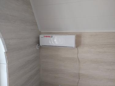 Установка сплит системы 7-9 kBTU (одноэтапный монтаж)