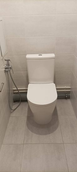 Установка напольного унитаза