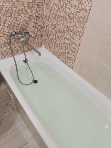 Установка акриловой/стальной ванны