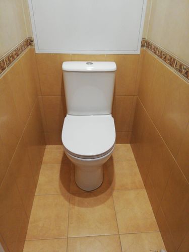 Установка напольного унитаза