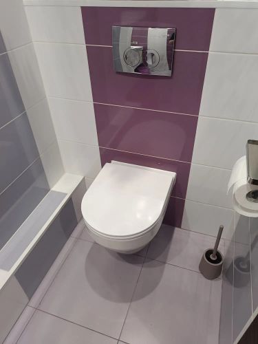 Установка подвесного унитаза (на готовую инсталляцию)