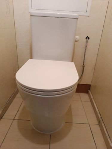Установка напольного унитаза