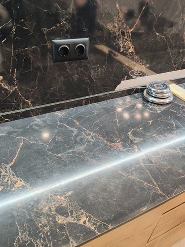 Установка стеновой панели HPL