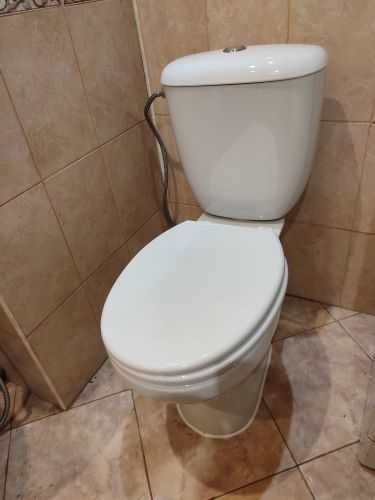 Установка напольного унитаза