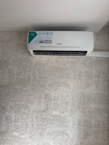 Установка сплит системы 7-9 kBTU (одноэтапный монтаж)