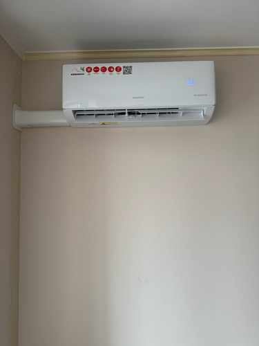 Установка сплит системы 7-9 kBTU (одноэтапный монтаж)