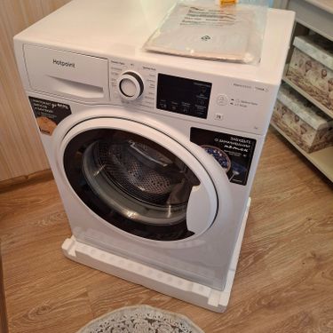 Установка отдельностоящей стиральной машины с подключением