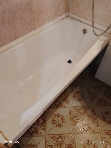 Реставрация ванны эмалью/жидким акрилом