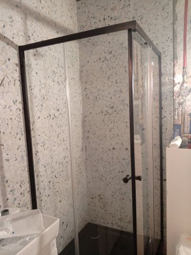 Установка и подключение душевого уголка/ширмы с поддоном