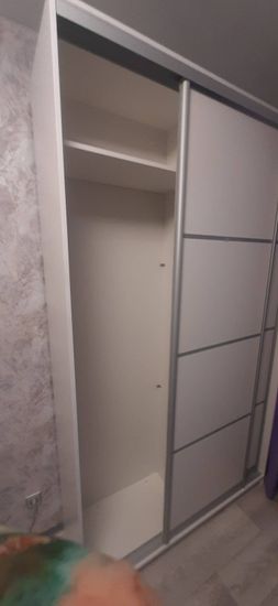 Сборка двухдверного шкафа-купе