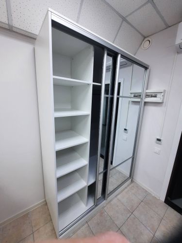 Сборка двухдверного шкафа-купе