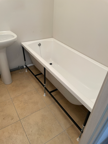 Установка акриловой/стальной ванны