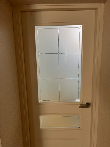 Установка стекла