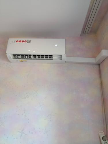 Установка сплит системы 7-9 kBTU (одноэтапный монтаж)