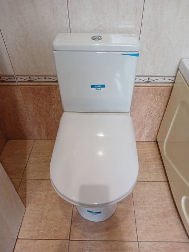 Установка напольного унитаза