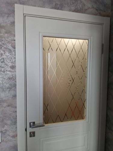 Установка стекла