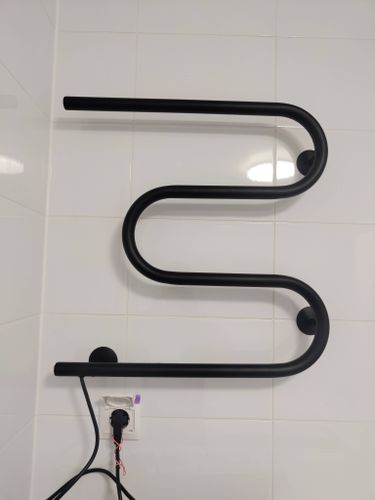 Монтаж электрического полотенцесушителя