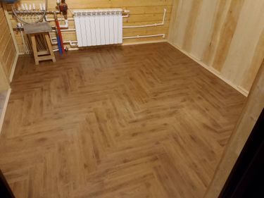 Монтаж деревянного/мдф плинтуса