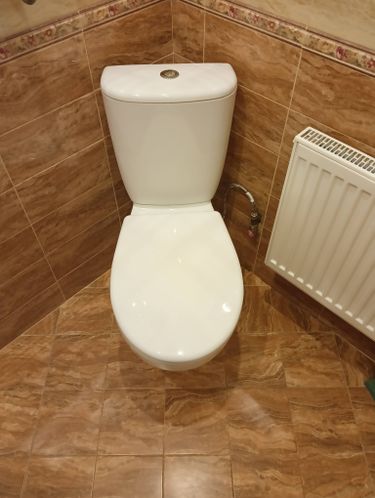 Установлен новый бачок, подключены коммуникации, проверена герметичность соединений, выполнена настройка механизма слива, проведена проверка функционирования.