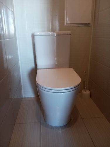 Установка напольного унитаза