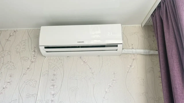 Установка сплит системы 7-9 kBTU (одноэтапный монтаж)