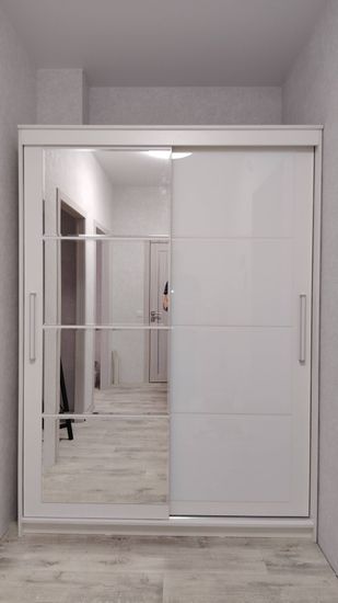 Сборка двухдверного шкафа-купе