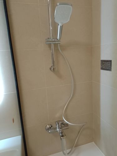 Установка штанги для душа