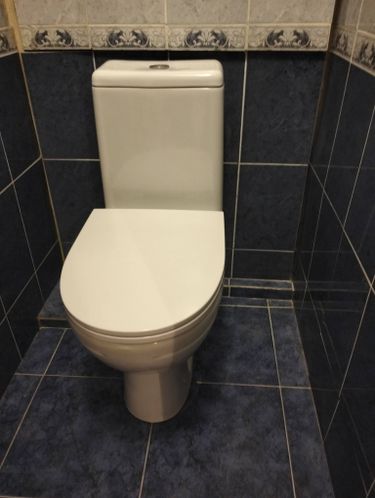 Установка напольного унитаза