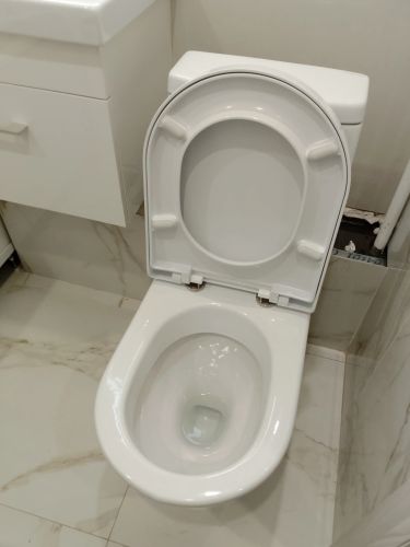 Установка унитаза