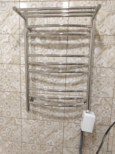 Монтаж электрического полотенцесушителя