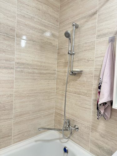 Установка смесителя (на готовые коммуникации)