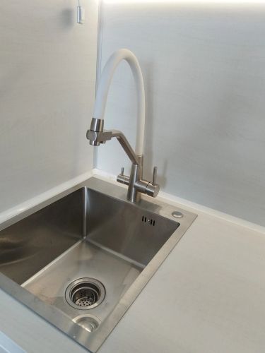 Установка и подключение крана и фильтра для питьевой воды