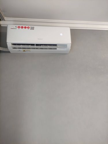 Установка сплит системы 7-9 kBTU (одноэтапный монтаж)