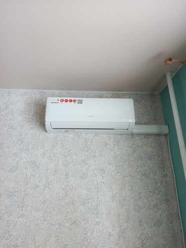 Установка сплит системы 7-9 kBTU (одноэтапный монтаж)