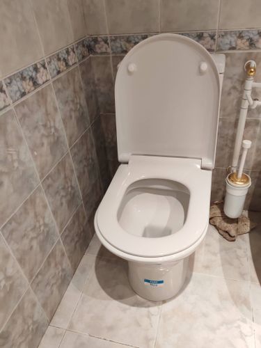 Установка напольного унитаза